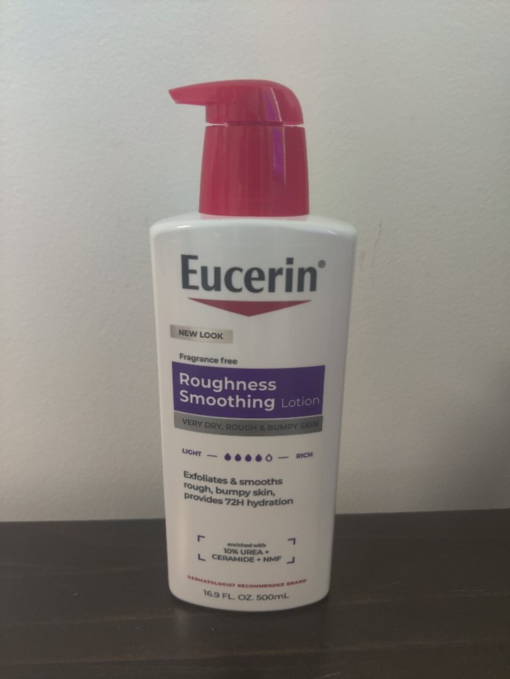 Eucerin Roughness Smoothing Lotion Fragrance Free 16.9 fl oz